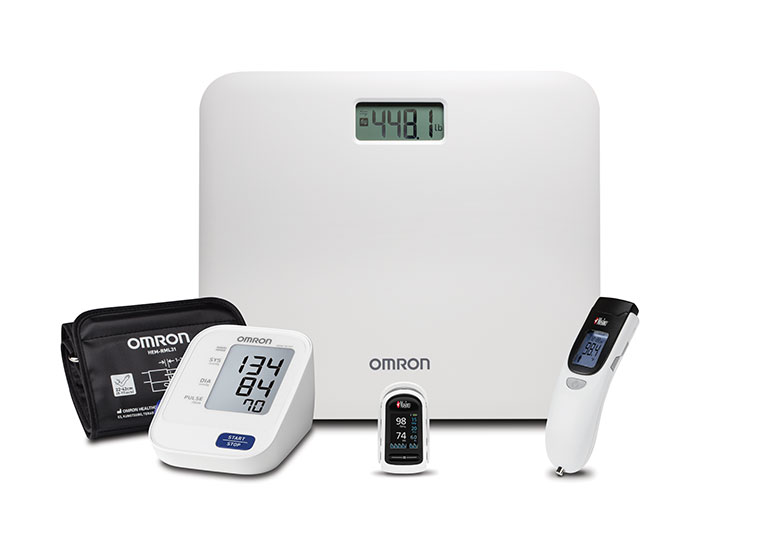 Masimo - Masimo Home Health kit with various devices on white background